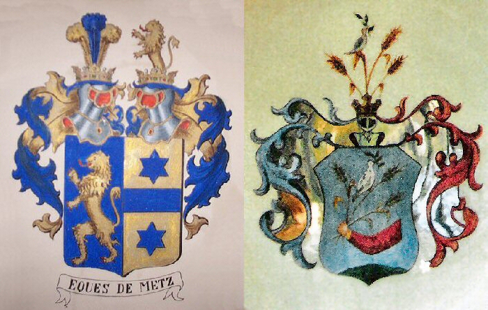 My Father's and Mother's family crests