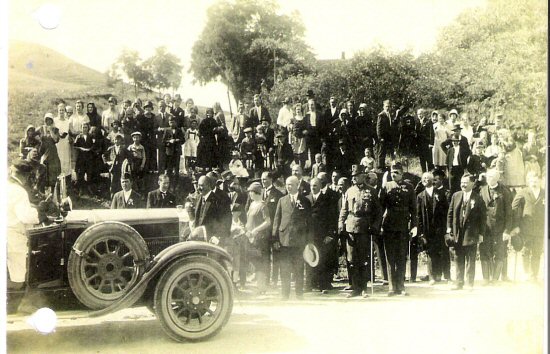 Dedication of WWI Memorial 1926