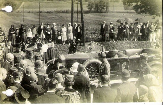 Dedication of WWI Memorial 1926