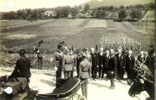 Dedication of WWI Memorial 1926